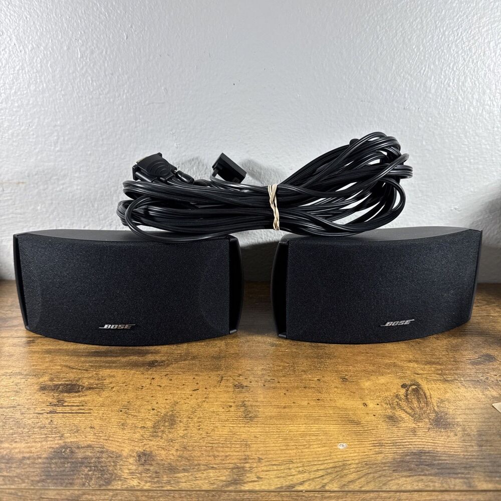 Pair Bose Cinemate 3-2-1 321 Series I II III GS GSX Gemstone Speakers with Cable